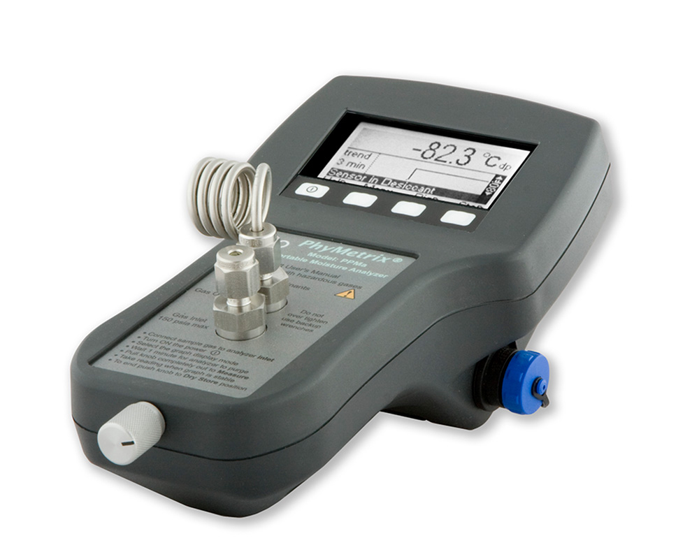 Analizadores de humedad portátil Atex Phymetrics PPMa Analizadores de humedad portátil Atex Phymetrics PPMa